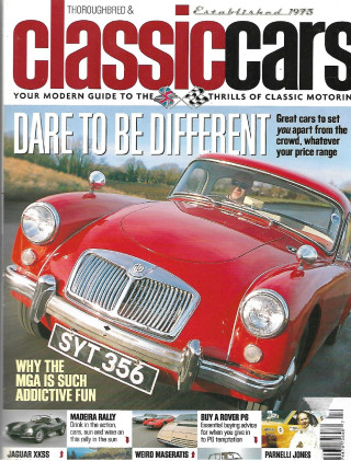 THOROUGHBRED & CLASSIC CARS 2004 APR - MADEIRA RALLY, JAG XKSS,MASERATIS, ROVER